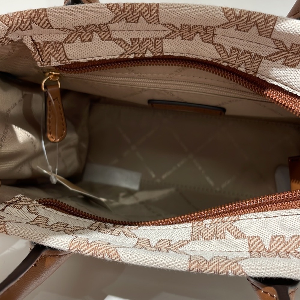 Michael Kors Mirella Small Logo Jacquard Crossbody Bag - Picture 7 of 10